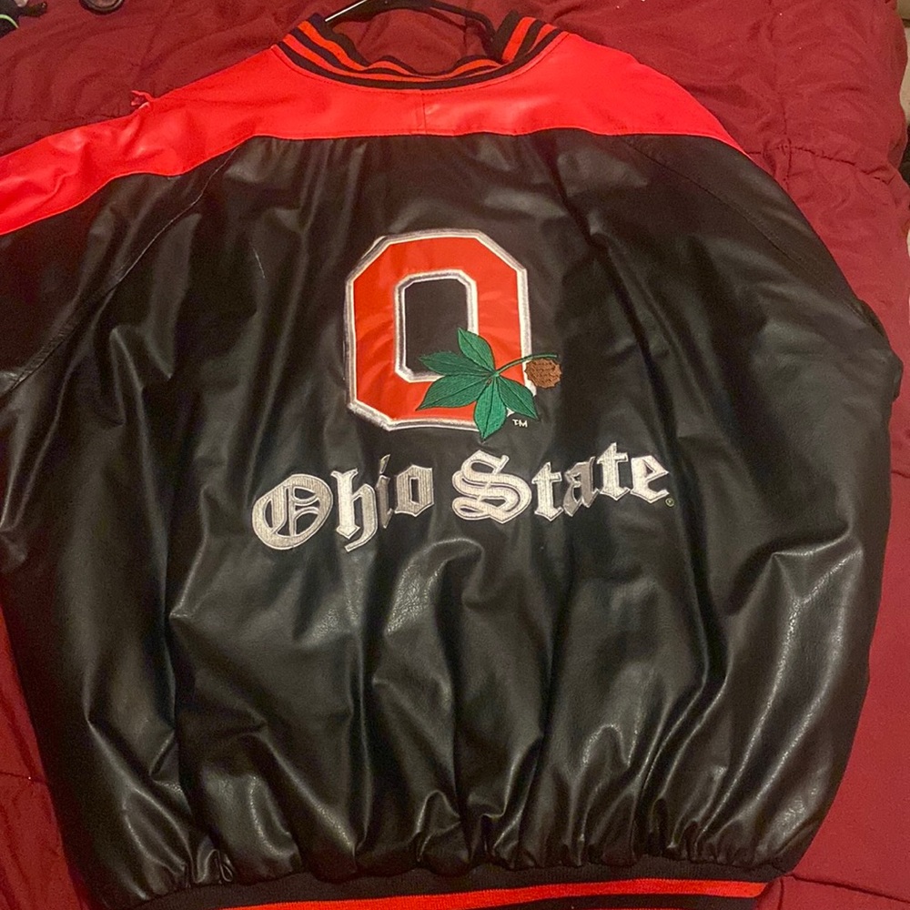 Vintage Ohio state letterman jacket